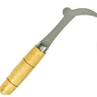 Lo strumento speciale dell'alveare ha curvato il breve coltello scoperchiante di acciaio inossidabile con la maniglia di legno