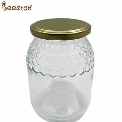 comprare Barattolo di vetro d'imballaggio di stoccaggio del miele del barattolo 746ml del miele di stile di UE con il coperchio mentale fabbricazione online