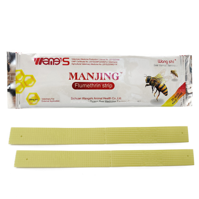 comprare Strisce Wangshi Flumethrin per il Trattamento dell'Acari Varroa 20 Strisce/Busta fabbricazione online
