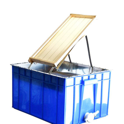 comprare Stainless Steel Mini Honey Comb Frame Shelf 52*41.5*12cm Blue Square Beekeeping Frame Holder fabbricazione online