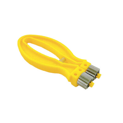 comprare Crimpatrice per Filo con Manico in Plastica, Lunghezza 13cm e Zincatura Gialla per Attrezzo per Telai di Arnia fabbricazione online