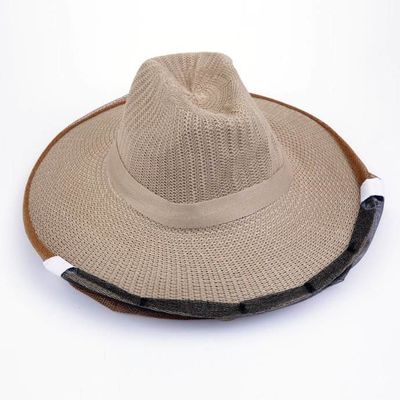 comprare Cappelli dell'ape di colore di Brown di stile del cowboy per gli apicoltori della dimensione libera fabbricazione online