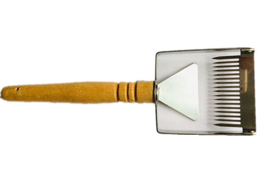 comprare Strumenti per l'apertura dell'alveare con spazzola di miele 17 aghi manico di legno per l'apertura della forchetta Offerta speciale fabbricazione online