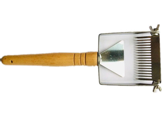 comprare Forcella scoperchiante durevole con la piccola maniglia di legno e la vite regolabile per apicoltura fabbricazione online