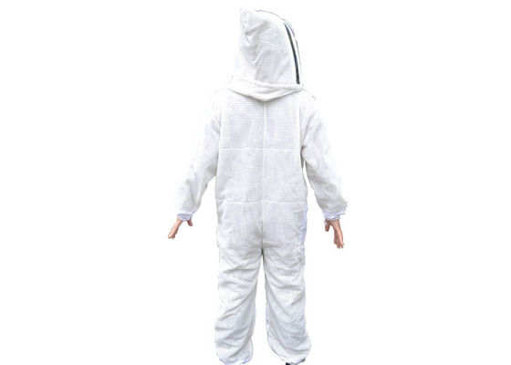 comprare Il vestiario di protezione di apicoltura tre strati ha arieggiato il vestito dei vestiti con il velo di buona qualità fabbricazione online