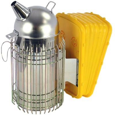 comprare Dimensione europea m. Bee Hive Smoker di stile di acciaio inossidabile fabbricazione online