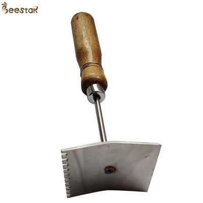 comprare Pala di pulizia di esclusore dello strumento di apicoltura con la maniglia di legno per apicoltura fabbricazione online