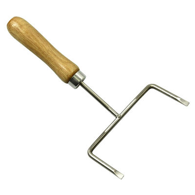 comprare Forcella dello strato del fondamento di acciaio inossidabile dell'attrezzatura di apicoltura con la maniglia di legno fabbricazione online