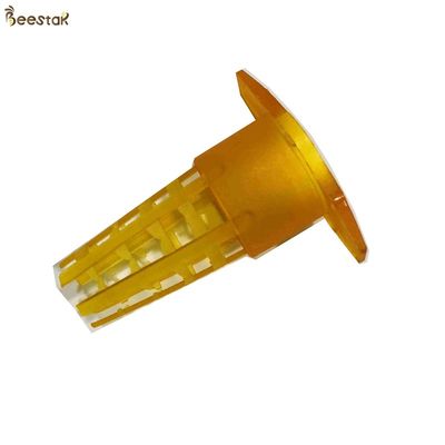 comprare Gabbia di plastica gialla all'ingrosso dell'ape regina di allevamento della gabbia della regina di apicoltura per apicoltura fabbricazione online