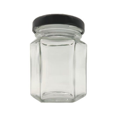 comprare bottiglie vuote di 180ml 280ml 380ml 500ml 730ml per Honey Transparent Honey Glass Jar fabbricazione online