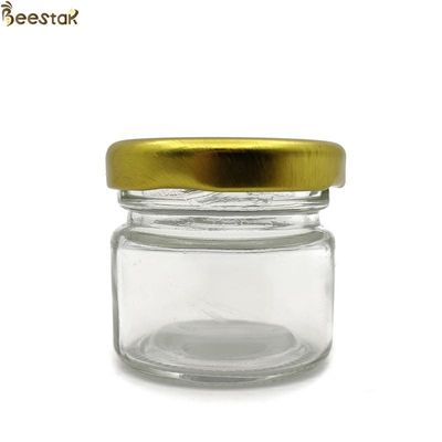 comprare vetro di vetro Honey Bottles del barattolo del miele 25ml di immagazzinamento in vuoto in serie di vetro i barattoli fabbricazione online