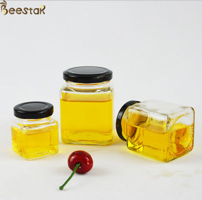 comprare Inceppamento di verdure Honey Jar And Spoon 50ml-730ml dell'insalata di Candy del quadrato classico con il coperchio a vite fabbricazione online