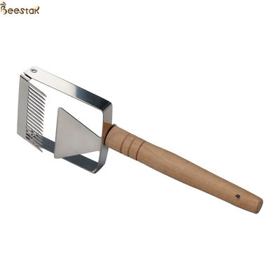comprare Piccola maniglia di legno Honey Uncapping Tools 17 aghi che scoperchiano forcella fabbricazione online