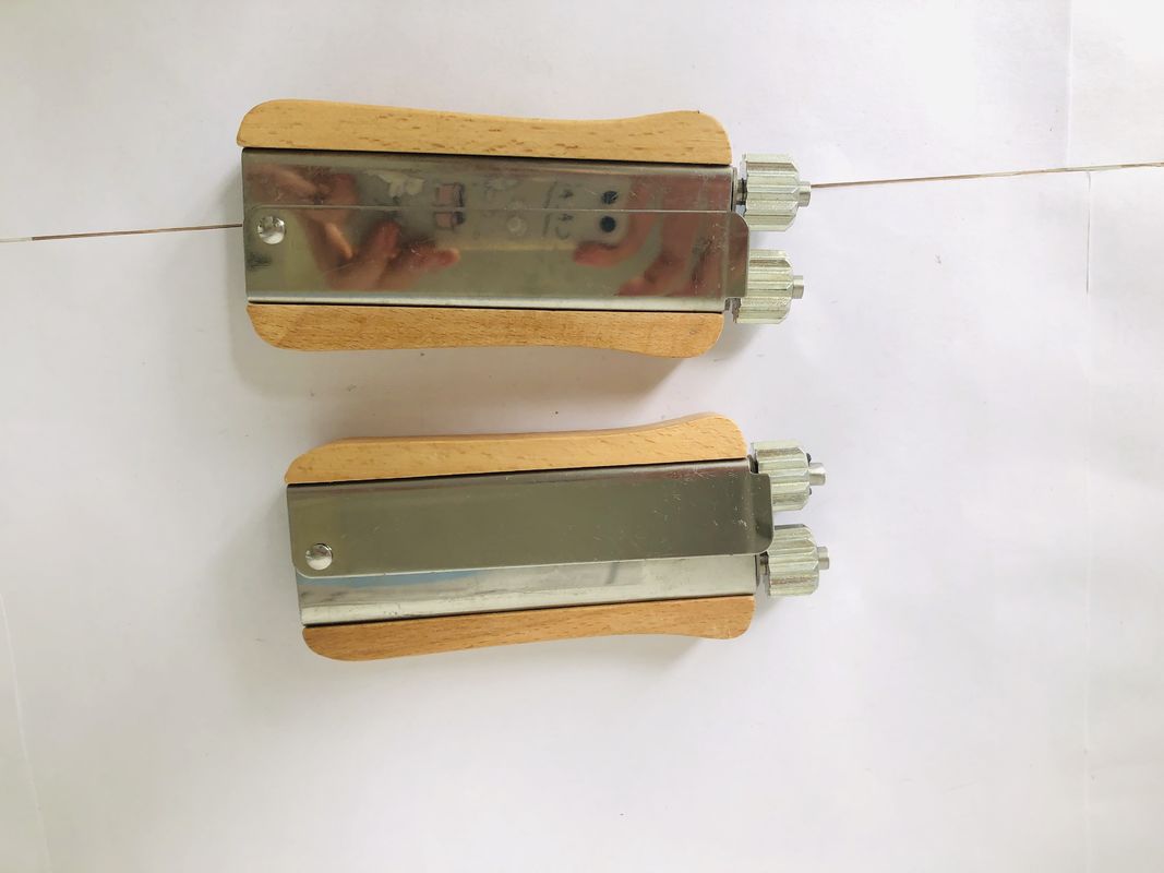 Tendifilo Per Telai Alveare In Acciaio Inox + Legno - Attrezzo Per Apicoltura, Pinza Crimpatrice Per Filo Api, Misura 13,5x6x2,3 Cm
