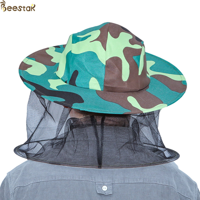 Materiale Unico interno del poliestere del cappello dell'ape del cammuffamento di strato del cappello protettivo di apicoltura
