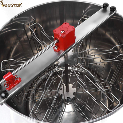 Apicultura 6 incornicia l'acciaio inossidabile Honey Extractor Beekeeping Equipment manuale