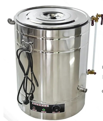 Acciaio inossidabile Honey Heating Tank Interlayer Water che riscalda Honey Storage Barrel
