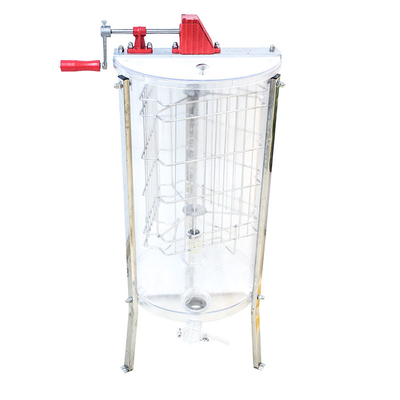 304 struttura di acciaio inossidabile 3 Honey Extractor manuale trasparente radiale