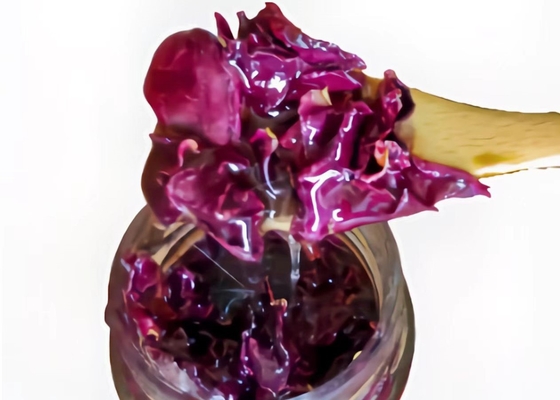Miele crudo puro Esportazione in grosso Rosa aromatizzata Acacia Miele con petali di rosa Miele naturale Miele d'api