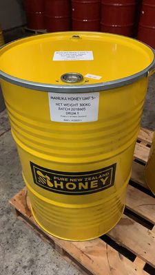 300 kg di miele di manuka neozelandese, miele d'api naturale con durata di conservazione di 5 anni