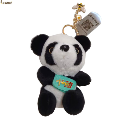 Carina piccola chiaviera Panda Sichuan Bambola panda gigante con pendente a catena