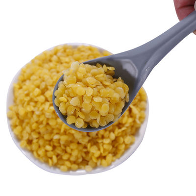 Granuli di cera d'api naturali al 100% di qualità alimentare in pellet gialli o bianchi