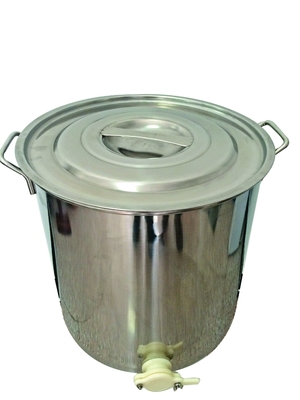 Carro armato di acciaio inossidabile Honey Tank Metal Honey Storage con Honey Gate