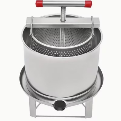 Pressa di miele in acciaio inossidabile / Pressa a cera d'api Macchina per l'apicoltura con funzione di riscaldamento