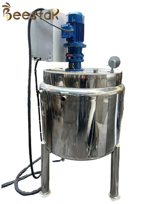 Serbatoio di riscaldamento per miele in acciaio inossidabile da 150L con agitazione 380V