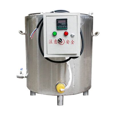 80 kg di acciaio inossidabile Temperature Control Wax Fusion Barrel per la fusione di cera