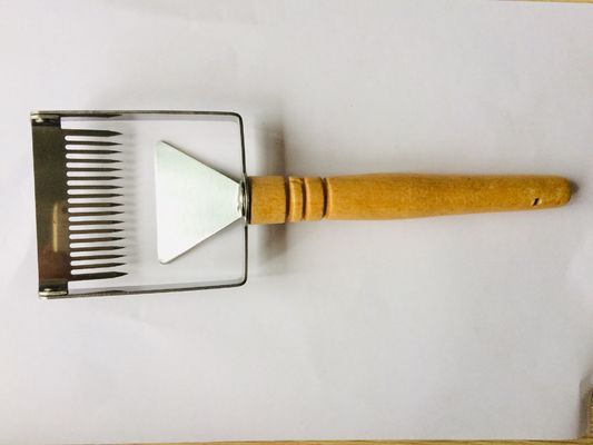 Beestar 17 aghi Manico di legno per sbloccare la forchetta Disegno speciale Strumento di sblocco per la raccolta del miele