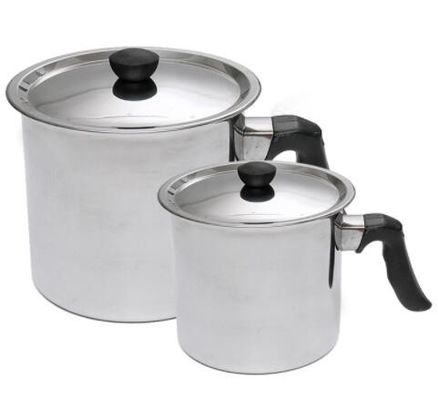 Vaso d'argento di Melter della cera dell'acciaio inossidabile 304 grande volume 2.5L con la copertura
