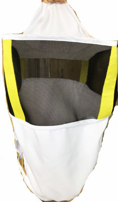 Velo del quadrato di forma rotonda con tipo quadrato cappello dell'ape del vestiario di protezione di Beekeping