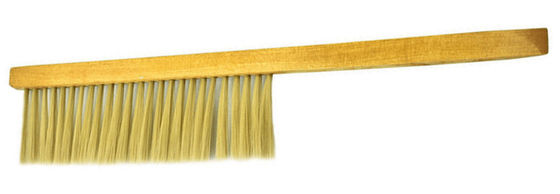 Il doppio rema le spazzole di plastica dell'ape dei capelli della maniglia di legno per apicoltura