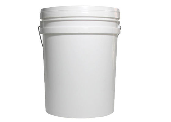 Serbatoio di miele in plastica da 20L di colore giallo e bianco senza porta per lo stoccaggio del miele