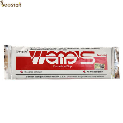Manjing Flumethrin cura gli acari varroa delle api Strips Acari killer Bee Medicine