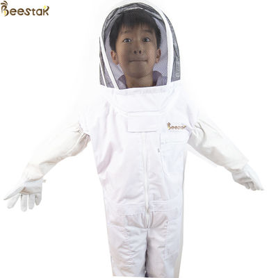 Il vestito della protezione dell'ape del miele di Terylene scherza il vestiario di protezione di apicoltura con il velo rotondo