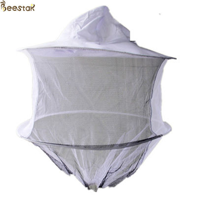 L'apicoltura bianca equipaggia il cappello dell'abbigliamento di Apicultura del cappello dell'ape con il singolo e doppio strato