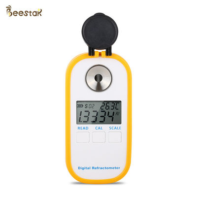 Rifrattometro di plastica giallo del miele di Digital dell'attrezzatura di Honey Measuring
