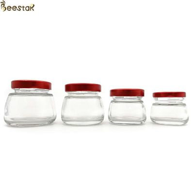 50ml 75ml 120ml 150ml Honey Jar And Spoon Glass Honey Pot Jars