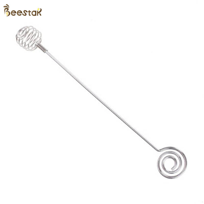 Progettazione Honey Spoon Stick di acciaio inossidabile Honey Dipper With Unique Spiral del commestibile